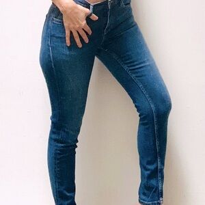 TopShop Moto Lucas blue jeans 26w 30L